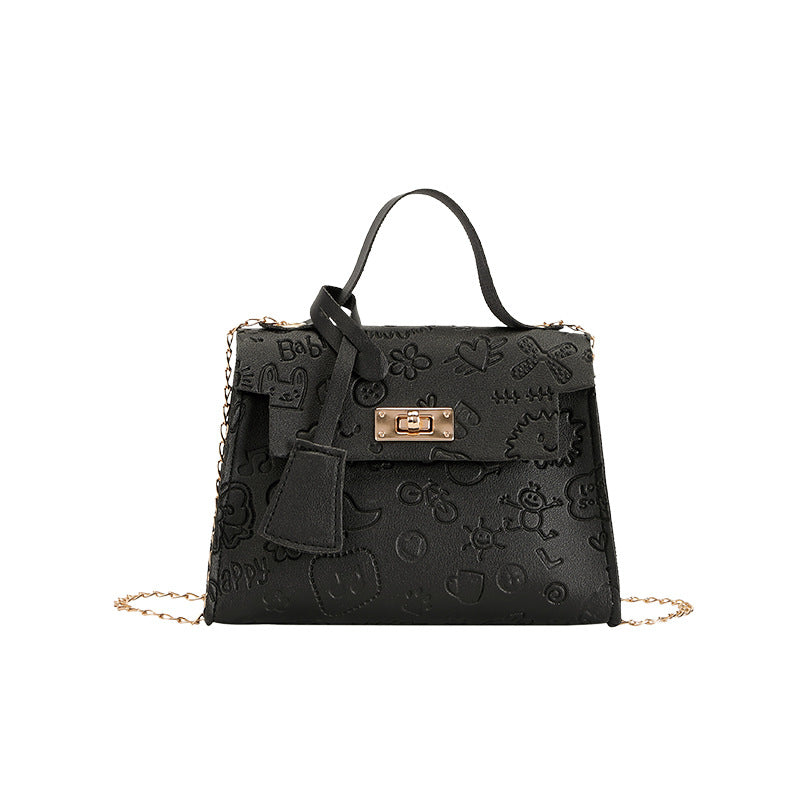 Korean Women&#039;s Shoulder Bag 2021ladies Bags A Generation Of Messenger Small Square Bag Fashion Kelly Bag