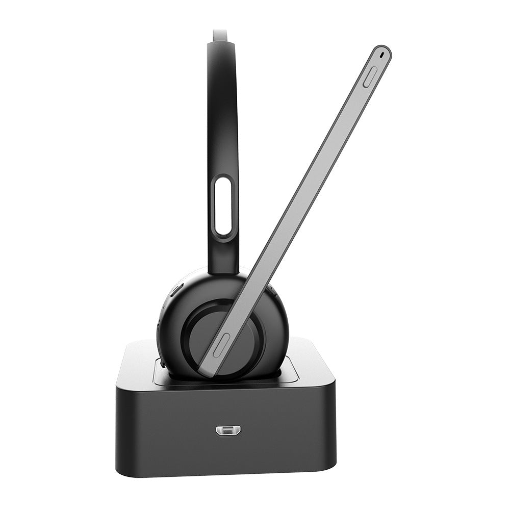Wireless Traffic Headset Bluetooth Traffic Headset 5.0 Call Center Call Headset Office Traffic Headset