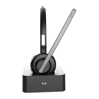 Wireless Traffic Headset Bluetooth Traffic Headset 5.0 Call Center Call Headset Office Traffic Headset