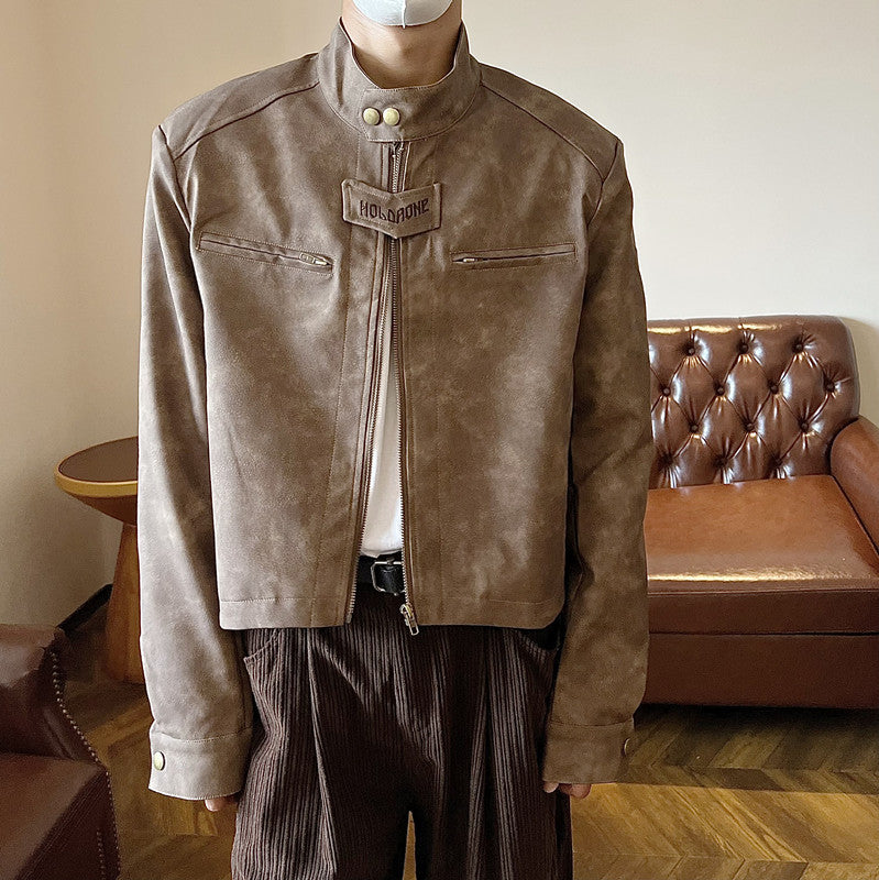 American Retro Street Suede Jacket