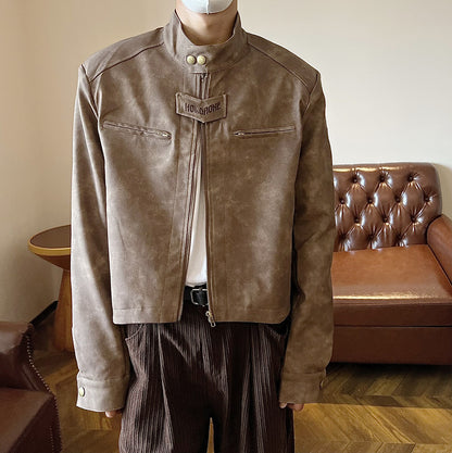 American Retro Street Suede Jacket