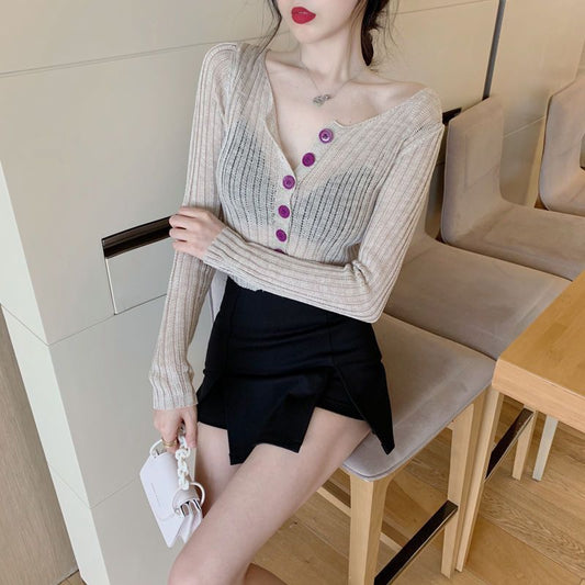 Sneaky Design Navel Short Top