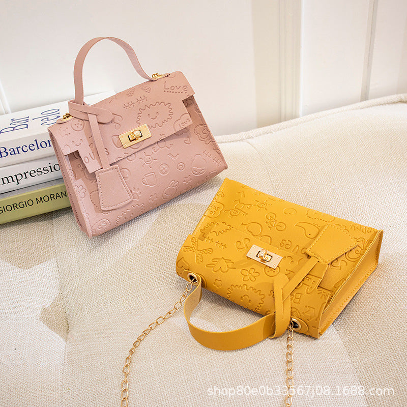 Korean Women&#039;s Shoulder Bag 2021ladies Bags A Generation Of Messenger Small Square Bag Fashion Kelly Bag