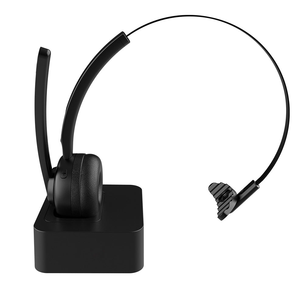Wireless Traffic Headset Bluetooth Traffic Headset 5.0 Call Center Call Headset Office Traffic Headset