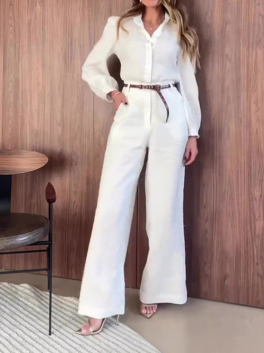 Wide-leg Jumpsuit