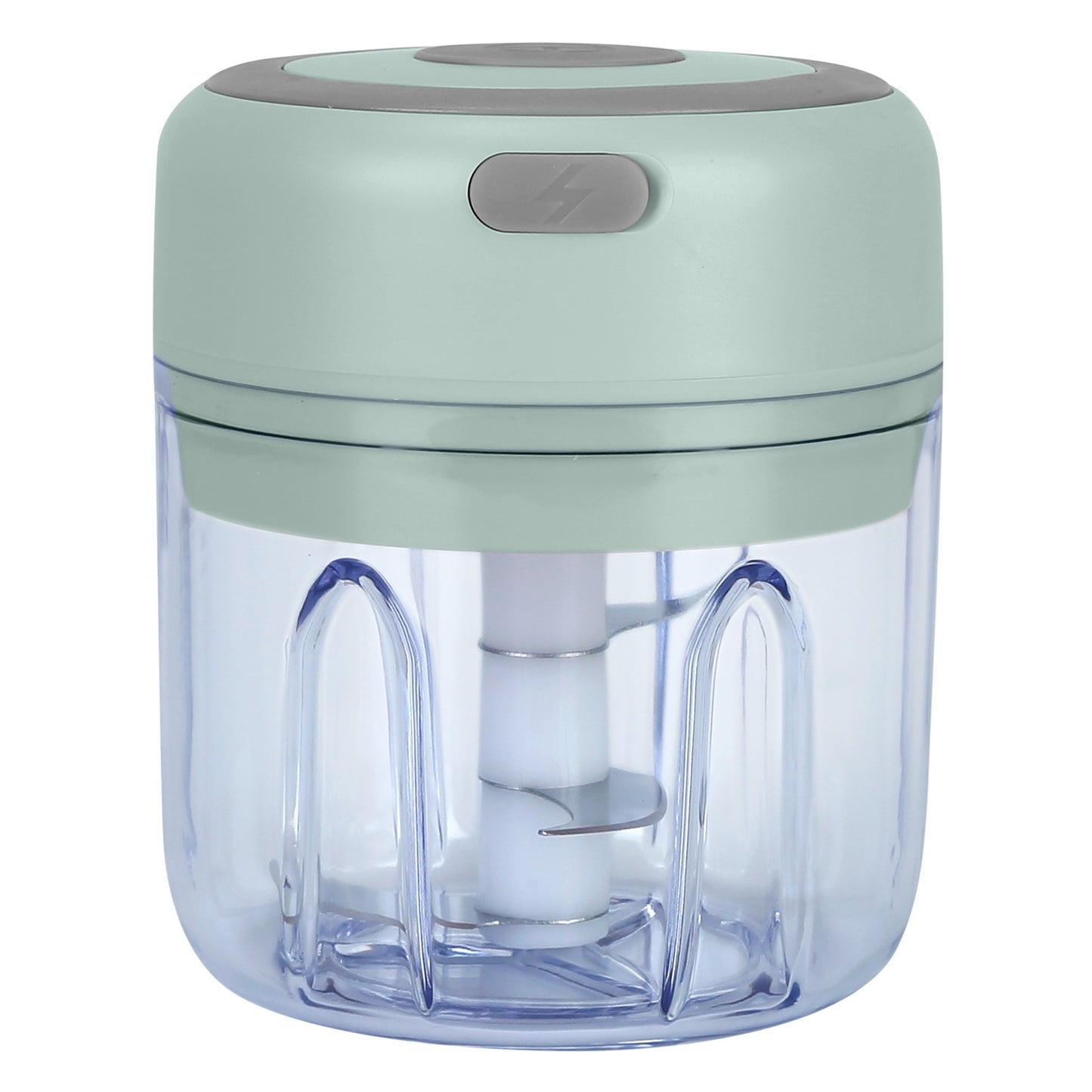 Mini Electric Garlic Chopper 8.45OZ Cordless Garlic Mincer Food Chopper Rechargeable Food Blender Chili Nut Onion Pepper Meat Ginger Food