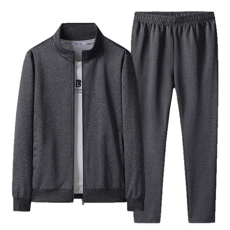 Men's Cardigan Trousers Two-piece Set