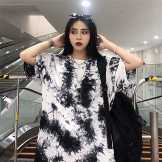Tie Dye Print T Shirt