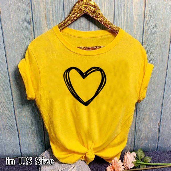 O Neck Loose Tshirt Camisetas Mujer