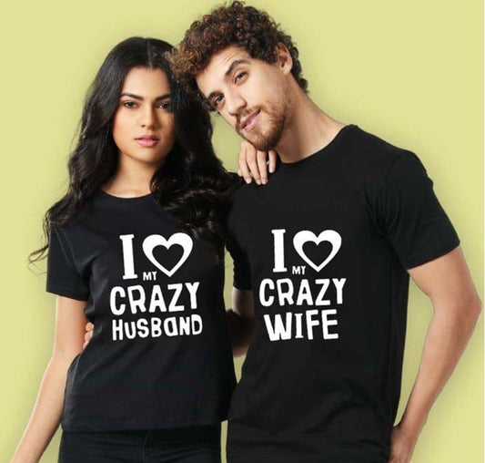 European And American Couples Short-sleeved T-shirts