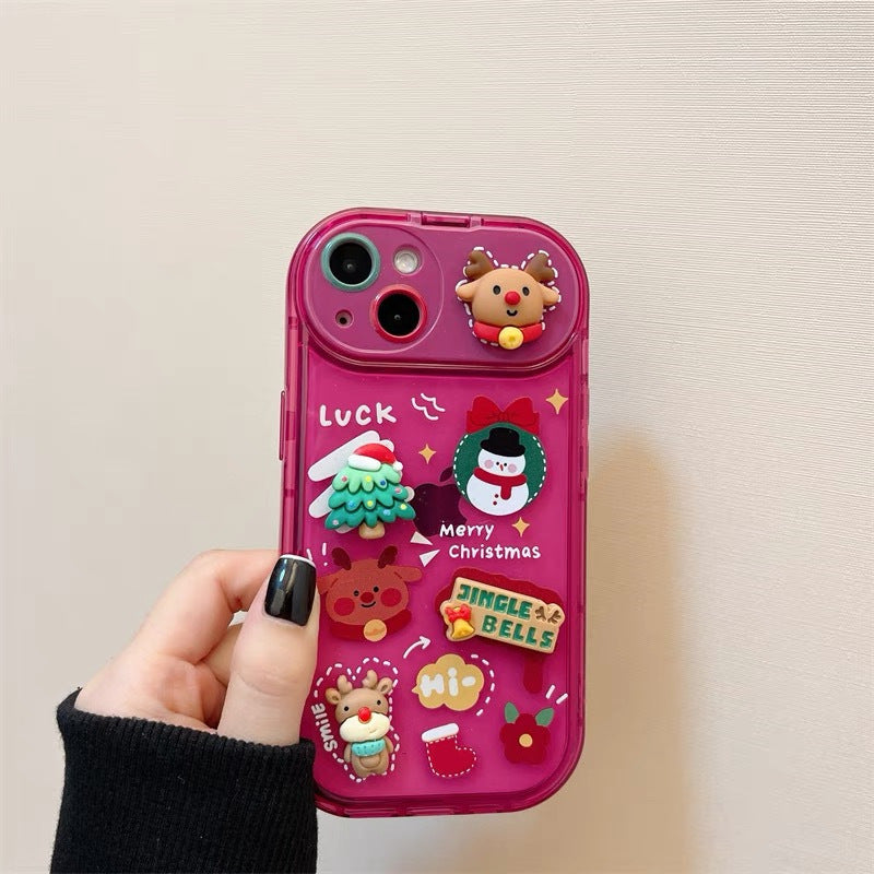 Xmas Santa Claus Cute Silicone Protection Cover