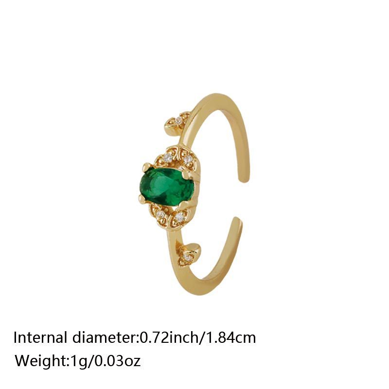 Zircon Simple Ring