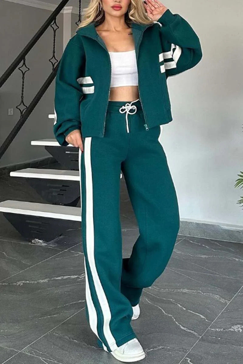 Casual Trousers & Zipper Coat For Women