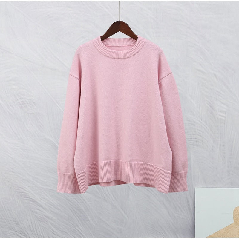 Crew Neck Pullover Sweater