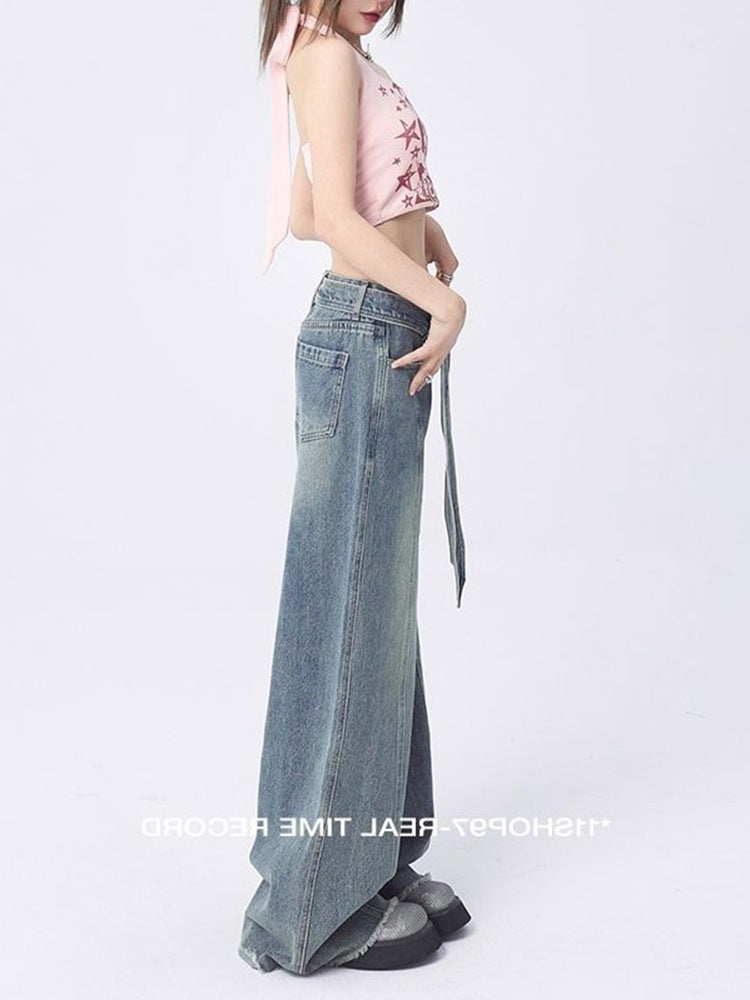 Halterneck Vest Sling Crop Top