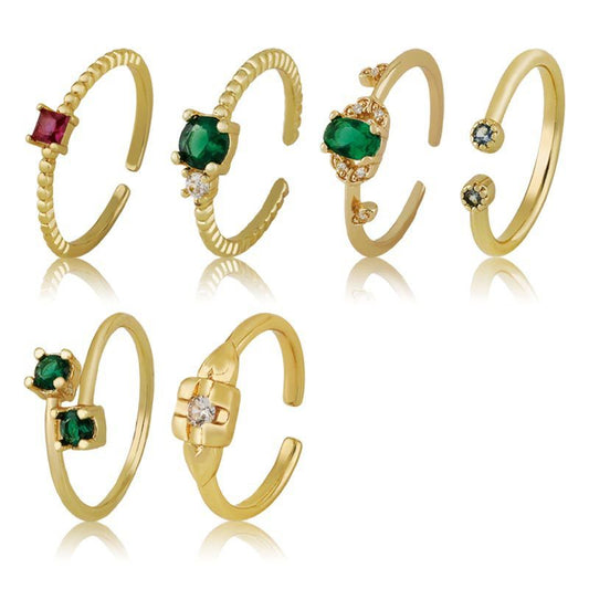 Zircon Simple Ring