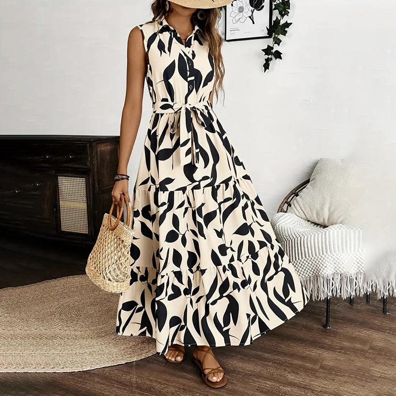 Boho Floral Maxi Dress