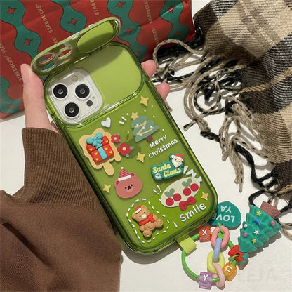 Xmas Santa Claus Cute Silicone Protection Cover