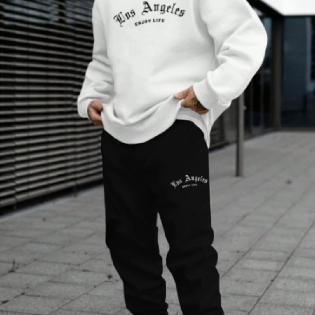 Men's Pullover Hooded Sweater