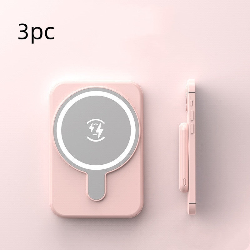 Magnetic Wireless Power Bank 5000 MAh Portable