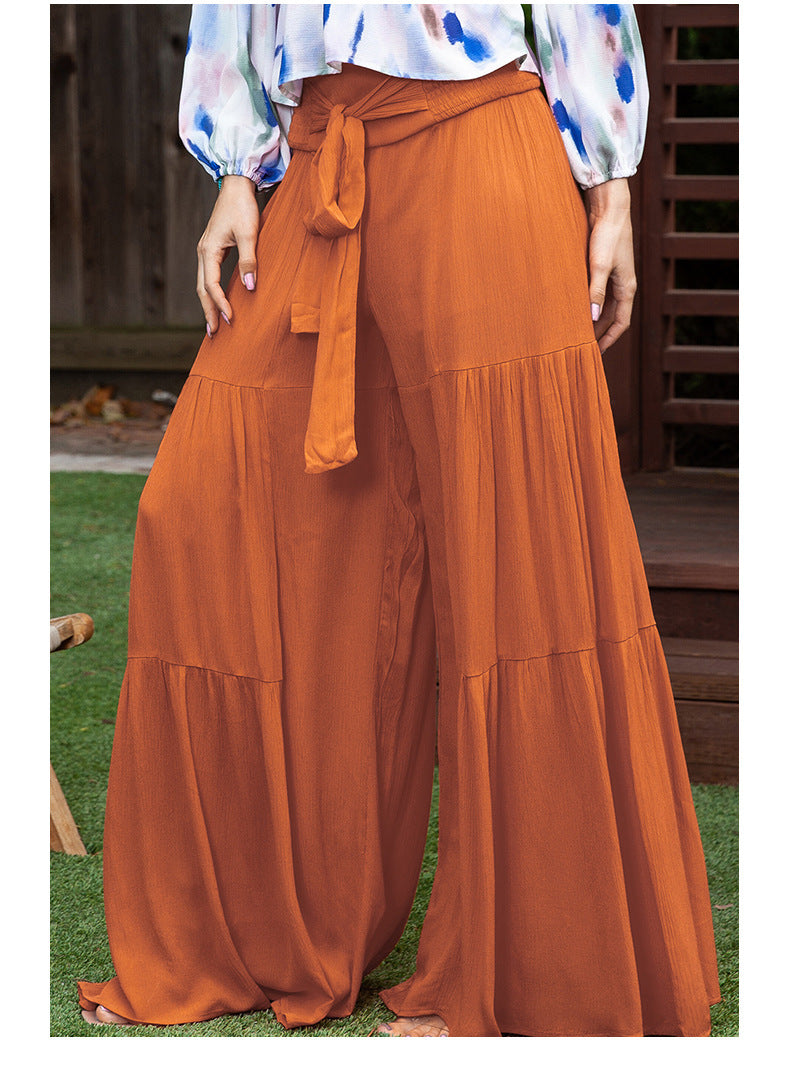 Smocking Bundle Trousers For Women
