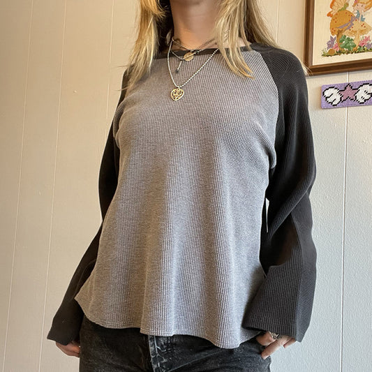 Round Neck Long-sleeved T-shirt