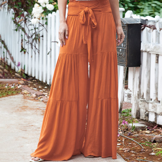 Smocking Bundle Trousers For Women