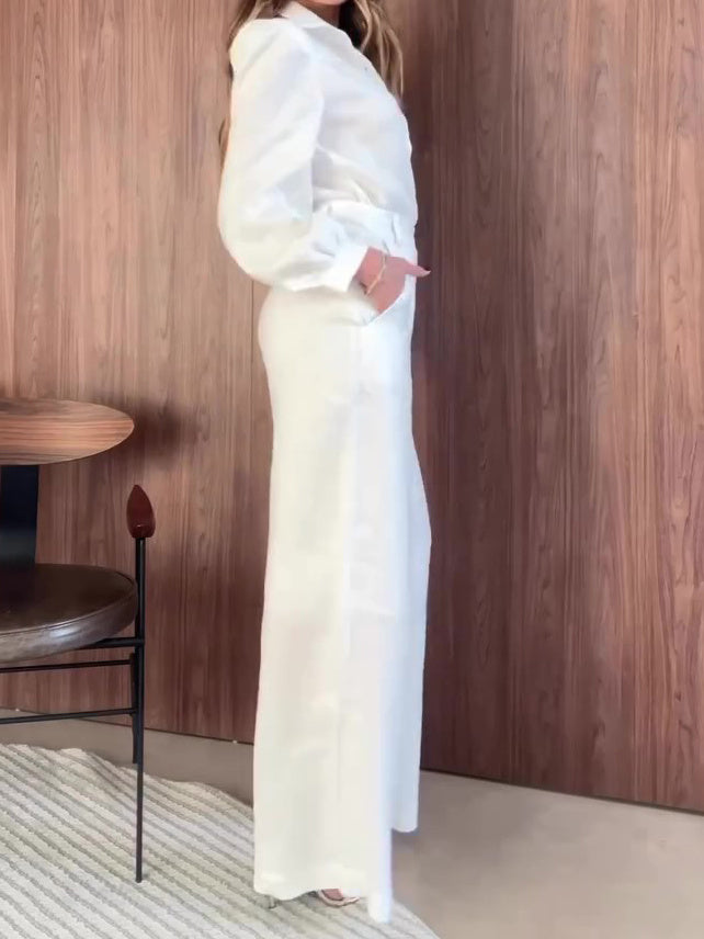 Wide-leg Jumpsuit