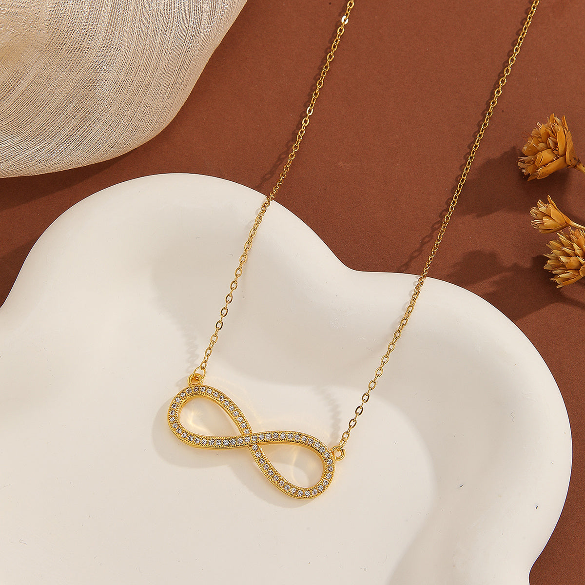 Letter Love Pendant Necklace