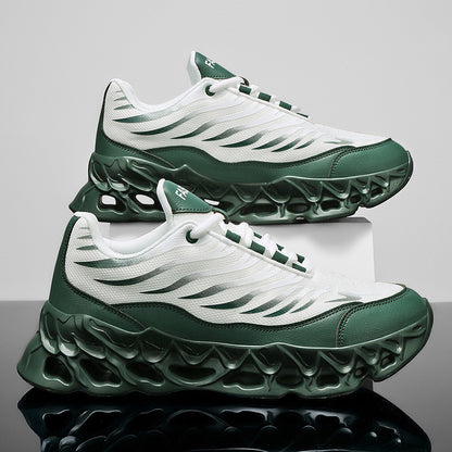 Thick-soled Daddy Vulcanized Lace-up Sneakers