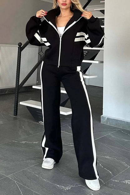 Casual Trousers & Zipper Coat For Women