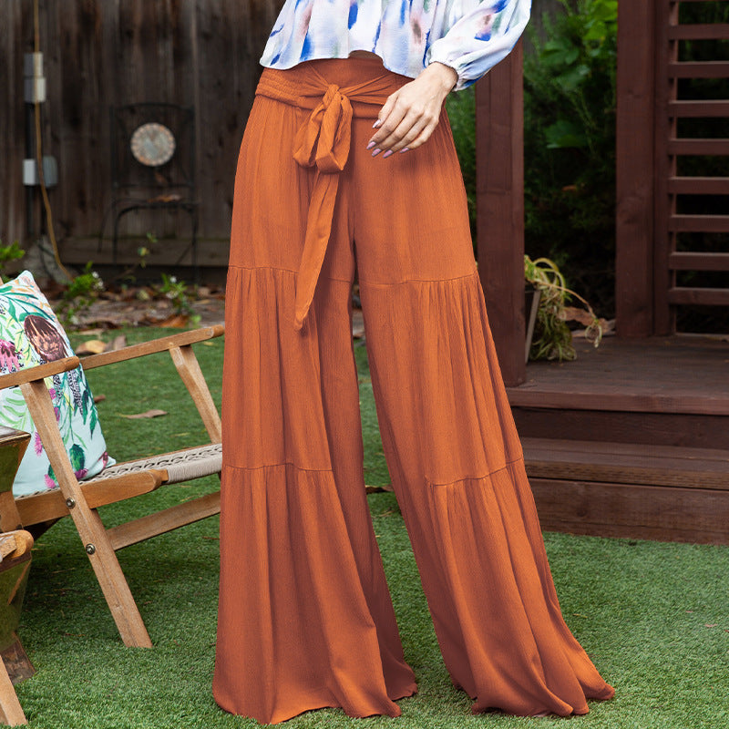 Smocking Bundle Trousers For Women