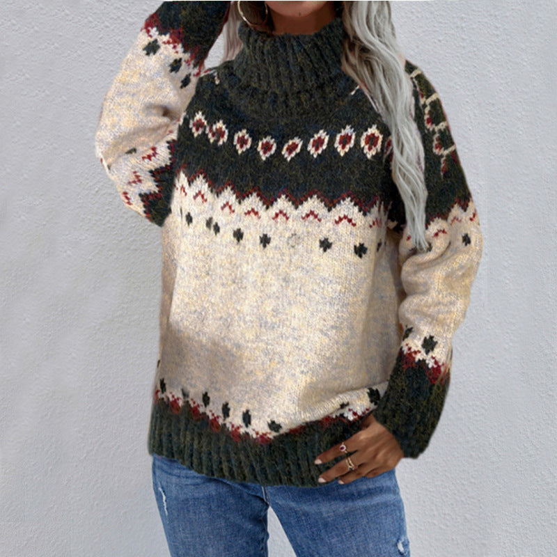 Turtleneck Knitted Sweater