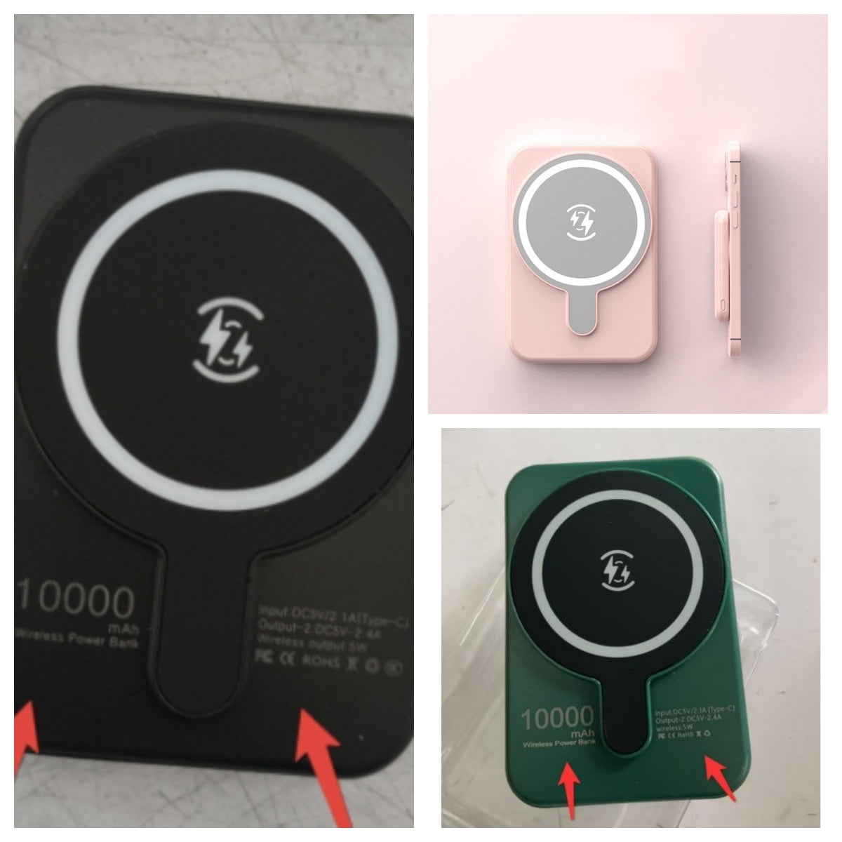 Magnetic Wireless Power Bank 5000 MAh Portable