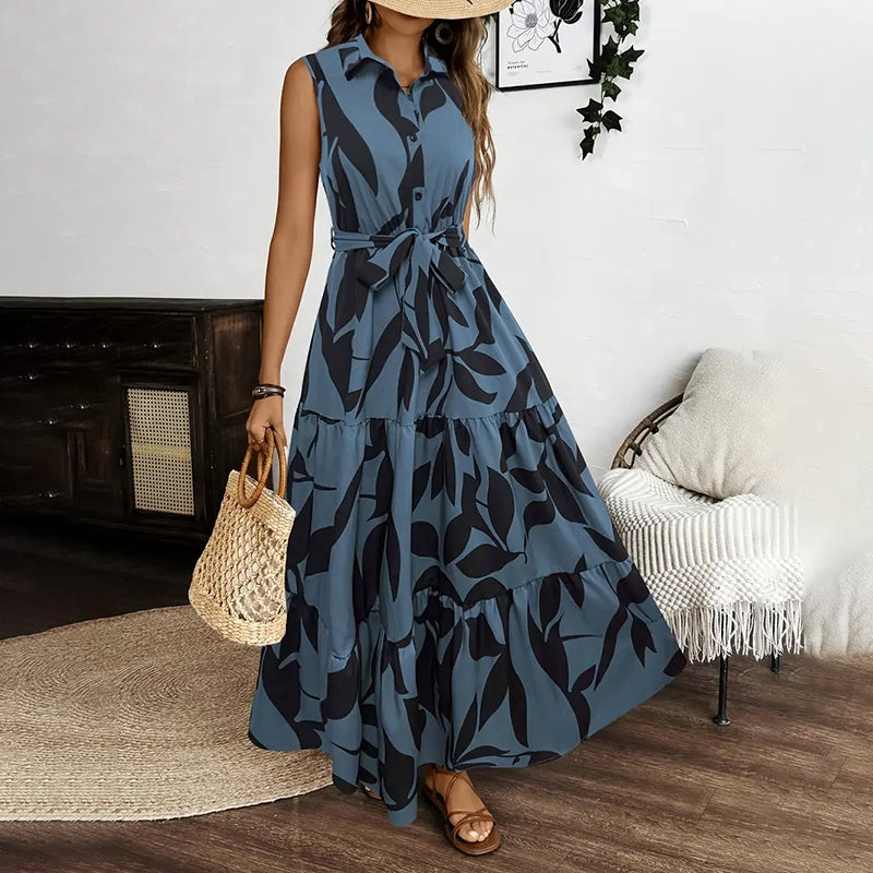 Boho Floral Maxi Dress