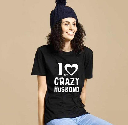 European And American Couples Short-sleeved T-shirts