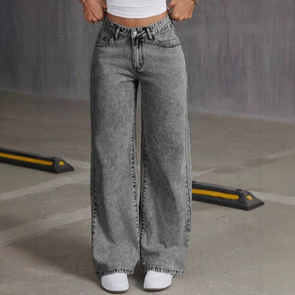 Vintage Bow Jeans For Women